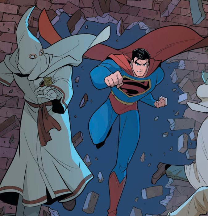 Superman Smashes the Klan