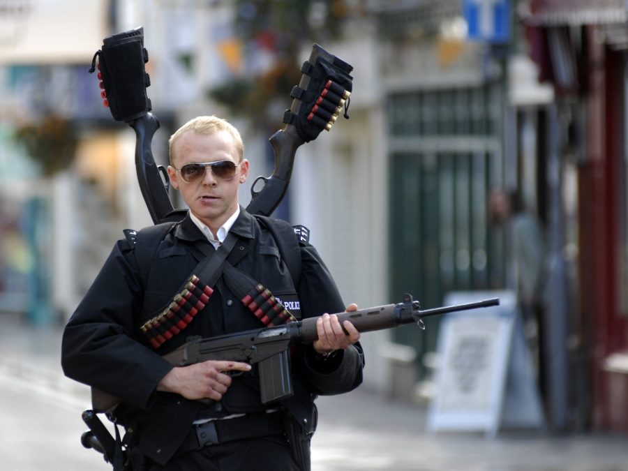 Στιγμιότυπο από την ταινία του Edgar Wright, «Hot Fuzz».