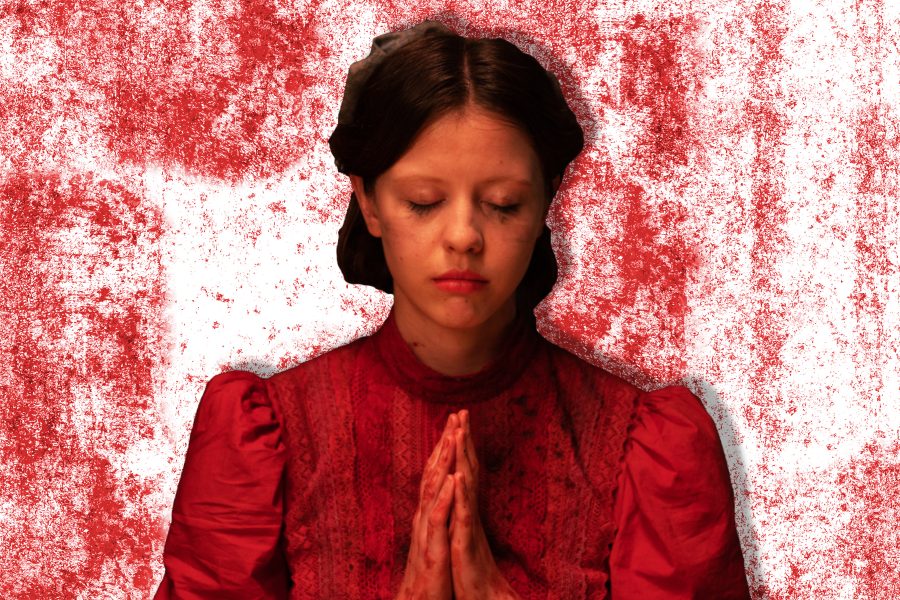 Η Mia Goth από την ταινία τρόμου της A24, «Pearl».