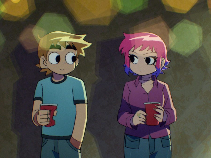 Ο Scott Pilgrim και η Ramona Flowers.