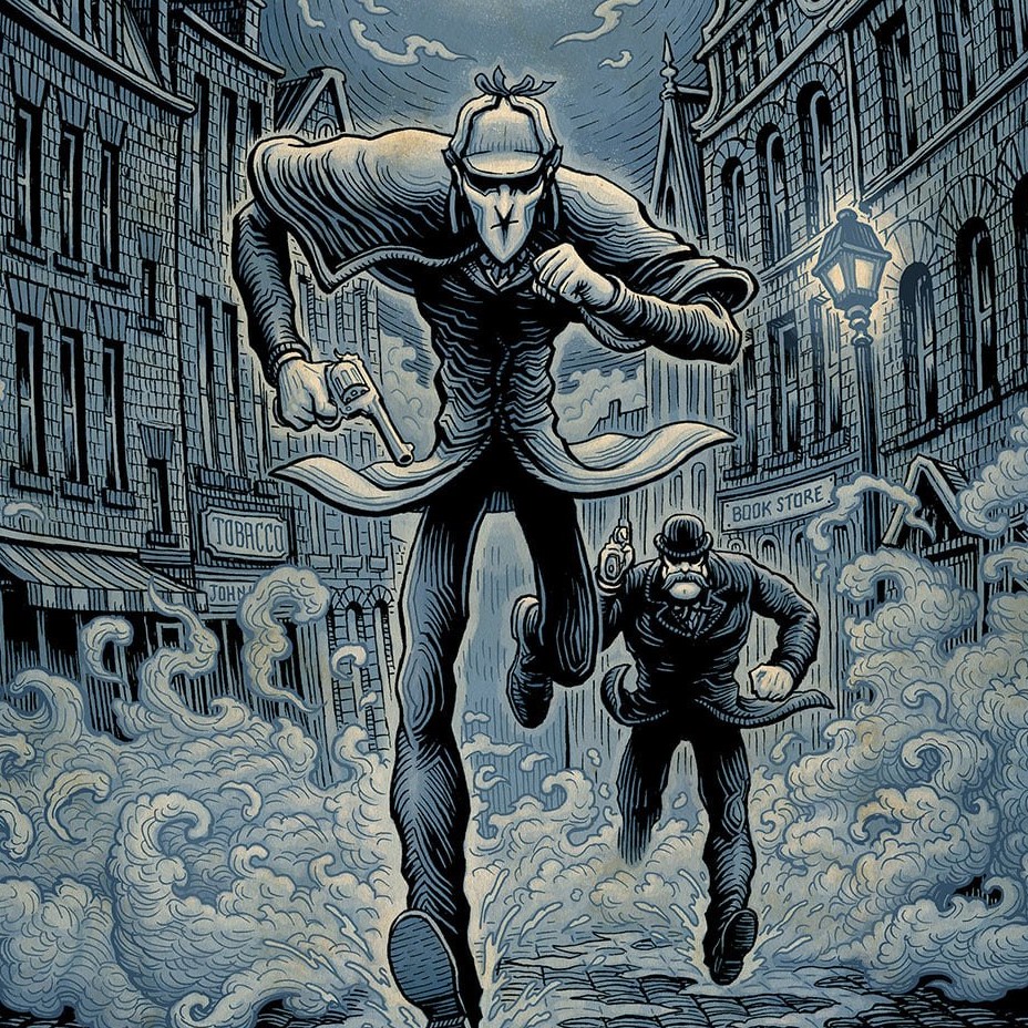 Απόσπασμα από το κόμικ «Inside the Mind of Sherlock Holmes».