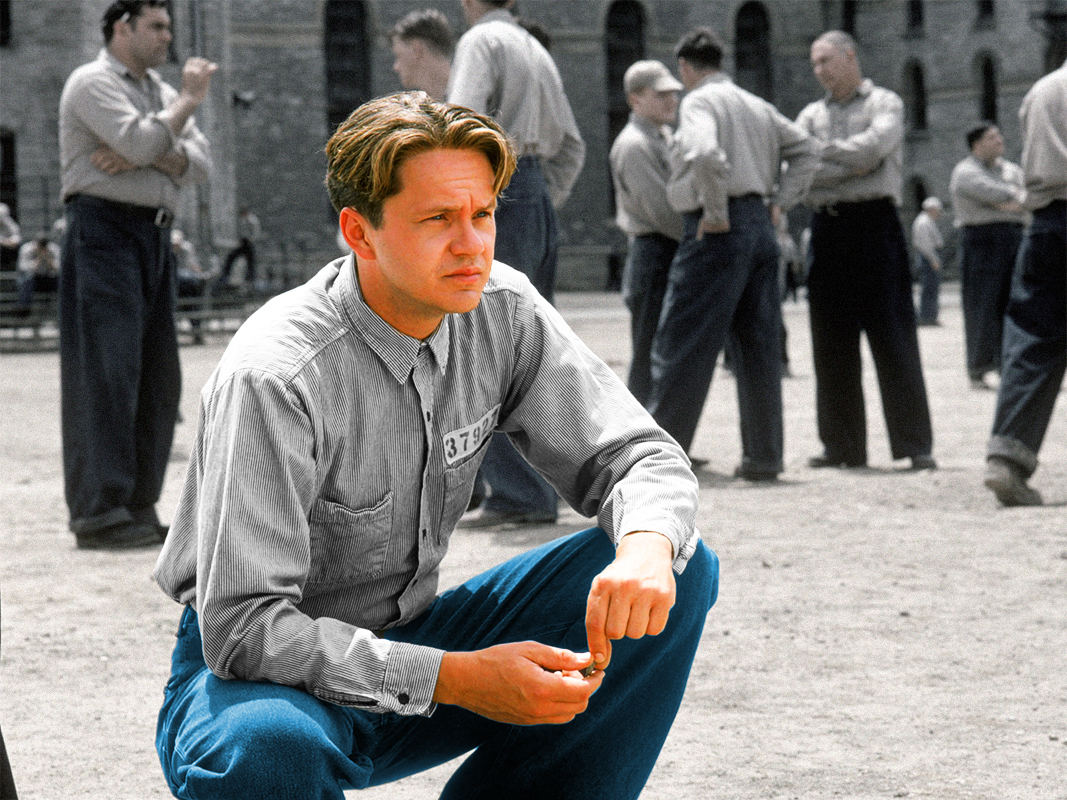 Ο Tim Robbins σε έναν από τους πιο δημοφιλείς του ρόλους στην ταινία «The Shawshank Redemption».