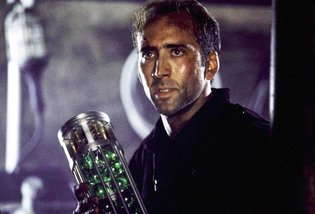 Ο Nicolas Cage στην ταινία δράσης «The Rock».