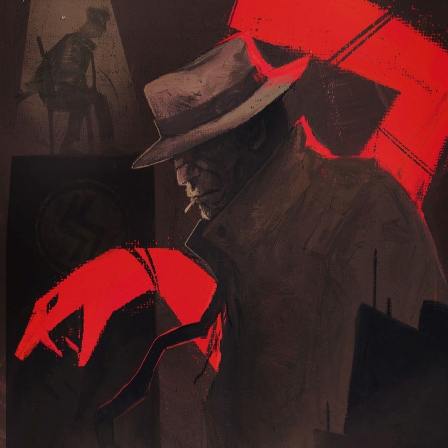 Λεπτομέρεια από το εξώφυλλο της αυτοέκδοσης κόμικ «Εκμηδενισμός: Σημείο Μηδέν #3».