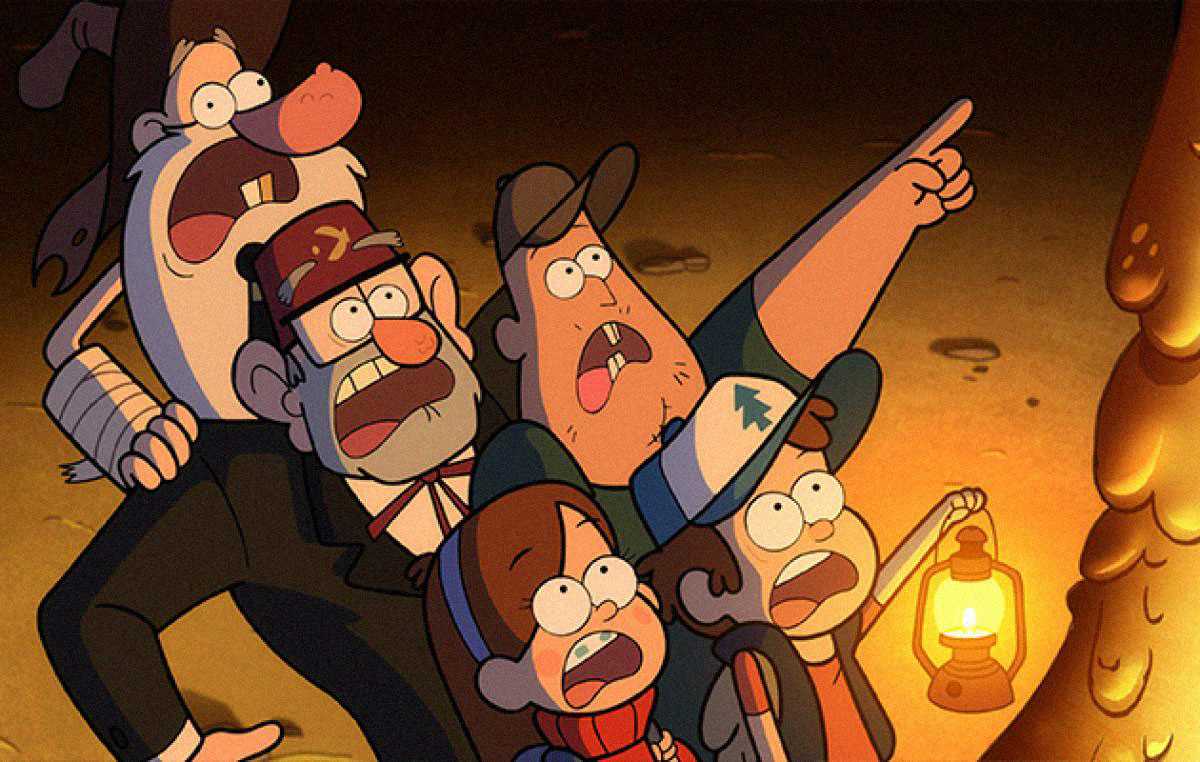 Στιγμιότυπο από την άκρως φθινοπωρινή σειρά «Gravity Falls».