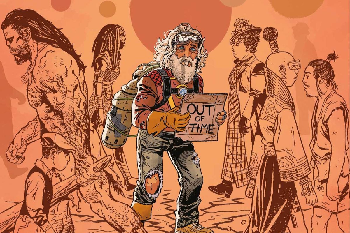 Λεπτομέρεια εξωφύλλου απο το κόμικ «Assorted Crises Events Vol. 1».